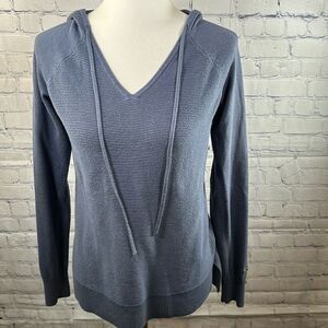 🧥 Blue Calia Hooded Sweater - Size Small